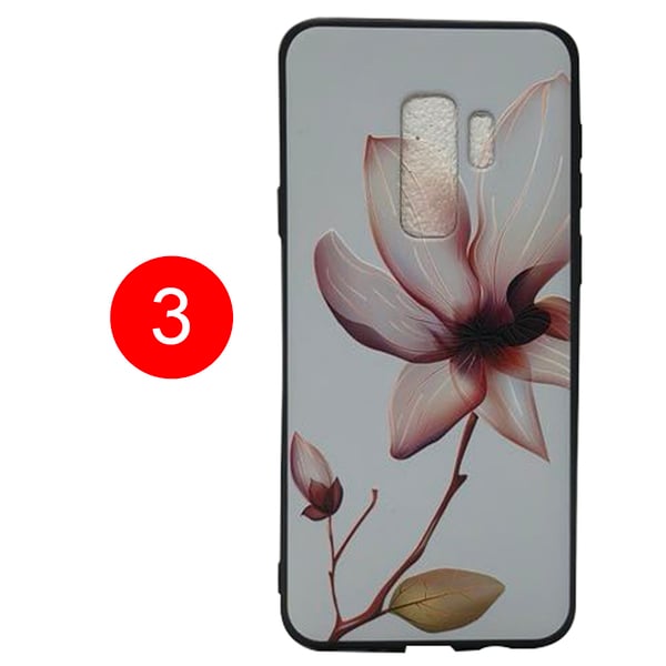 Blommiga Skyddsskal för Samsung Galaxy S9