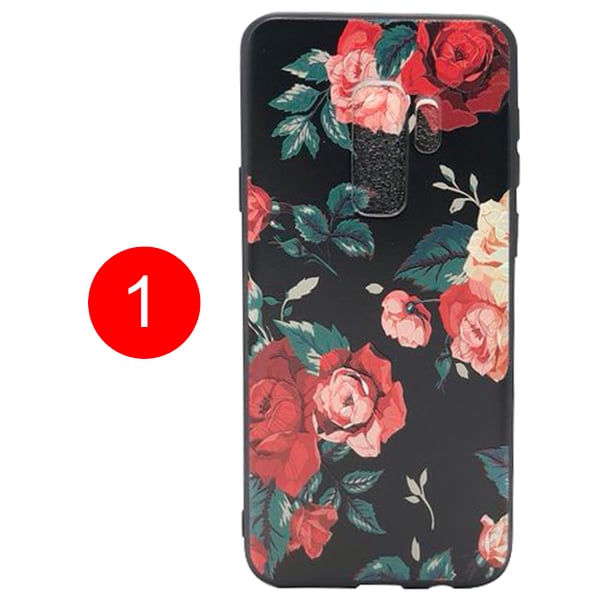 Blommiga Skyddsskal för Samsung Galaxy S9