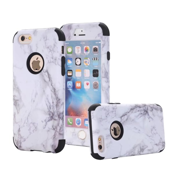 Elegant Skyddsskal för iPhone 6/6S Plus (MARBLE)