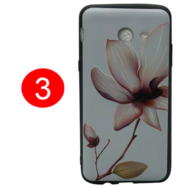 Blommiga Skyddsskal för Samsung Galaxy J5 2017