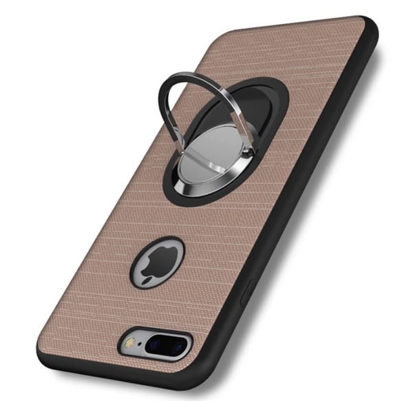 iPhone 6/6S - Praktiskt Silikonskal med Ringh�llare FLOVEME