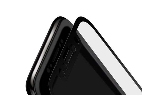HuTech Originalskydd för iPhone X (2-PACK)