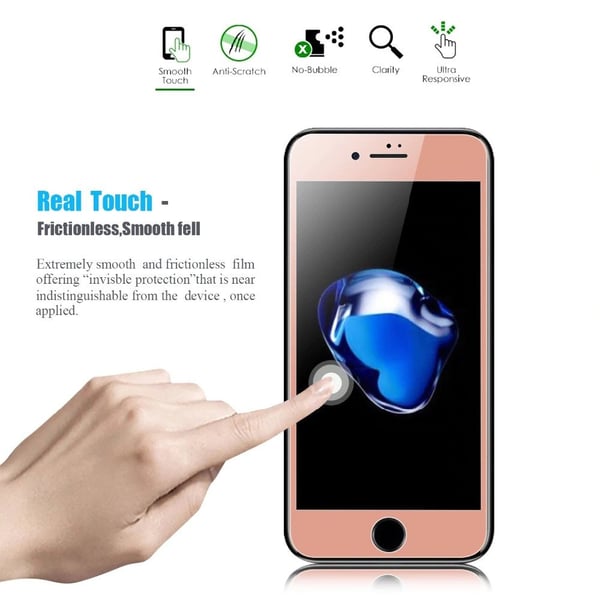 Sk�rmskydd 2-PACK 3D 9H Ram 0,2mm HD-Clear iPhone 8