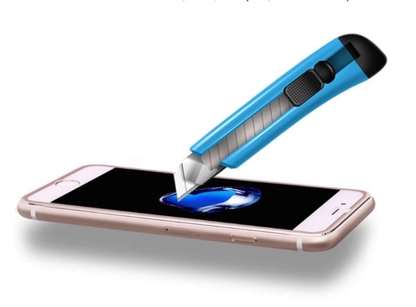 Original-Skydd från Pilking (5-PACK) med Aluminiumram iPhone 7