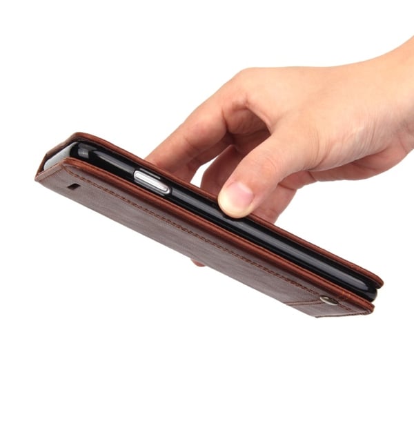Stilrent Fodral med Kortfack av LEMAN för iPhone X/XS