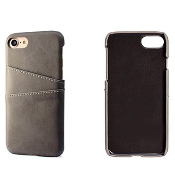 Exklusivt Skal med Korthållare i RETRO-Design för iPhone 7