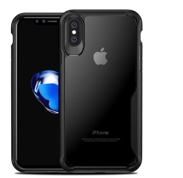 iPhone X/XS - Robust skal med 360 kydd