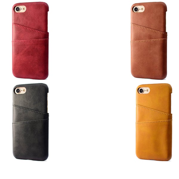 Exklusivt Skal med Korthållare i RETRO-Design för iPhone 7
