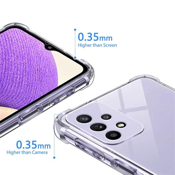Samsung Galaxy A13 4G - Skyddande FLOVEME Silikonskal