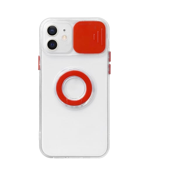 iPhone 11 - Stilrent Skyddande FLOVEME Skal RÖD