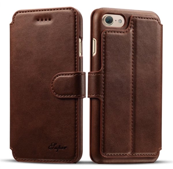 Stilrent Plånboksfodral LÄDER från SUTENI till iPhone 6/6S Plus
