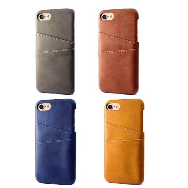 Exklusivt Skal med Korthållare i RETRO-Design för iPhone 7
