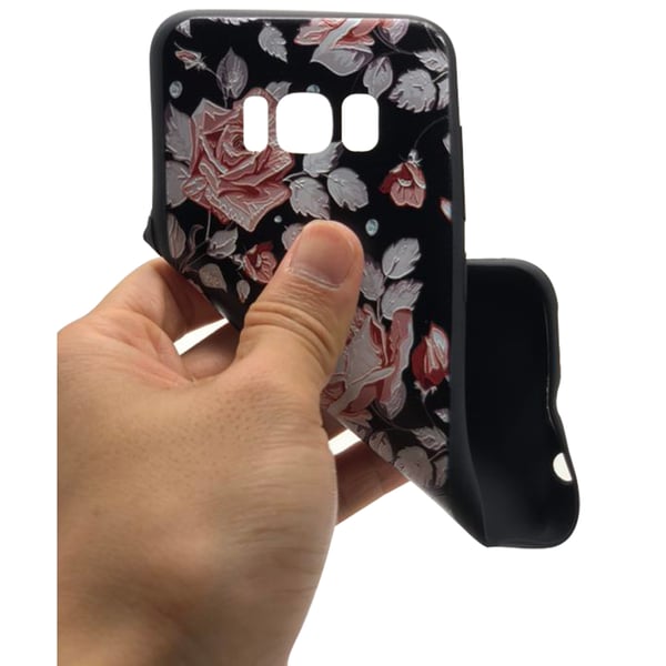 Blommiga Skyddsskal för Samsung Galaxy S8 Plus