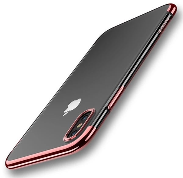 iPhone X - Praktiskt Stilsäkert Silikonskal Från Floveme