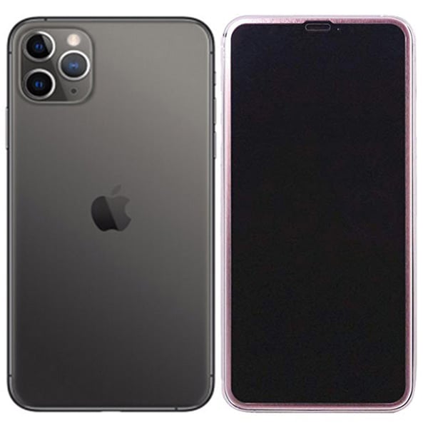 Skärmskydd 3D Aluminiumram iPhone 11 Pro Max 5-PACK