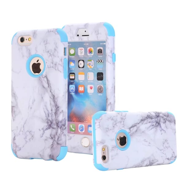 FLOVEMES Smarta Skyddsskal till iPhone 6/6S Plus