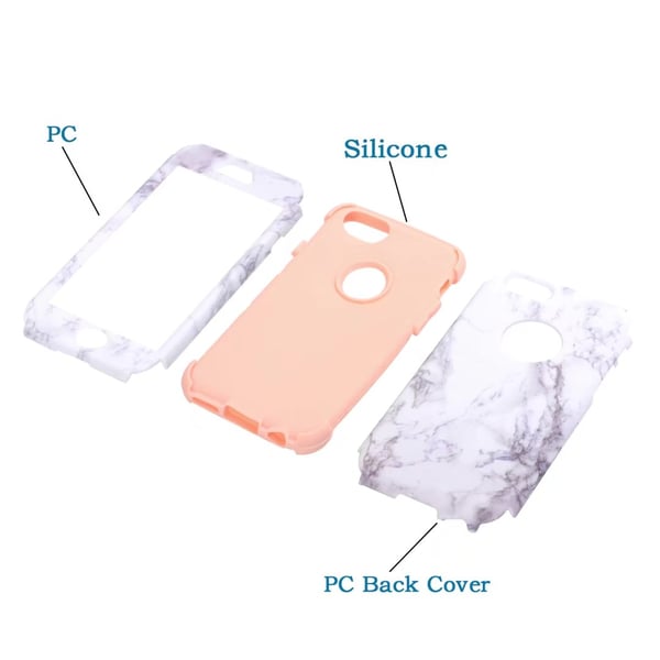 Stilrent Flerdelat Skyddsfodral till iPhone 6/6S Plus