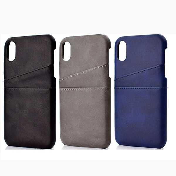 Skal med Korthållare i RETRO-Design för iPhone XS Max