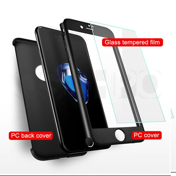 Smart Elegant Skyddsfodral till iPhone 7 PLUS (Fram och baksida)