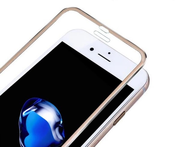 Original-Skydd från Pilking (2-PACK) med Aluminiumram iPhone 7
