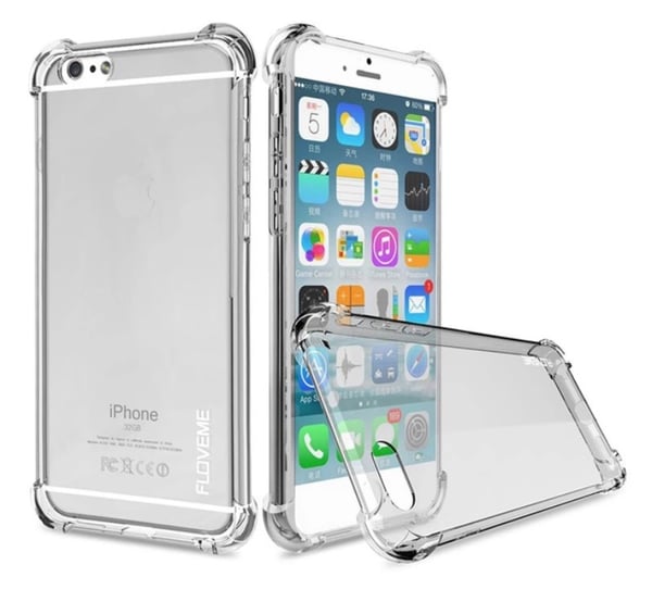 Tunt och Skyddande Silikonskal för iPhone X/XS