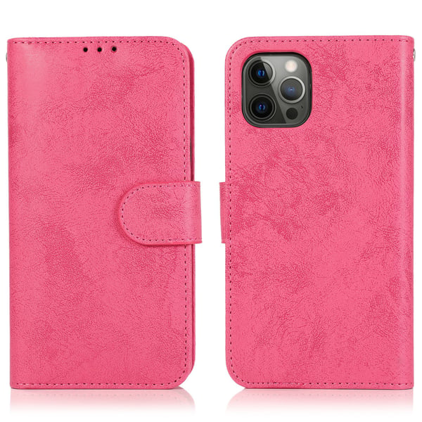 iPhone 15 Pro Max -  Plånboksfodral i PU-läder med 3-kortfack