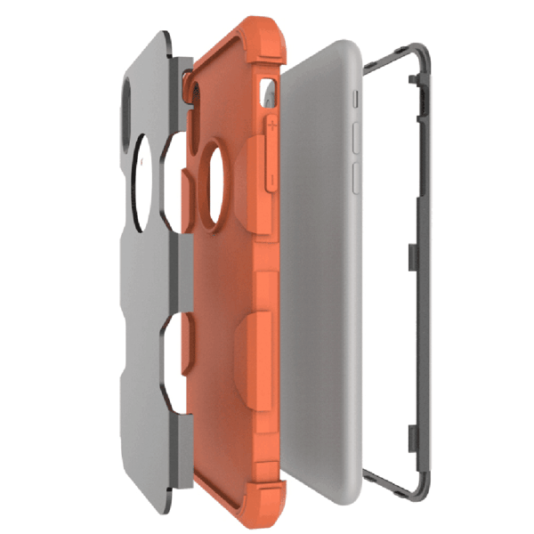 Smart och Stötdämpande Hybridskal (LEMAN) iPhone XR