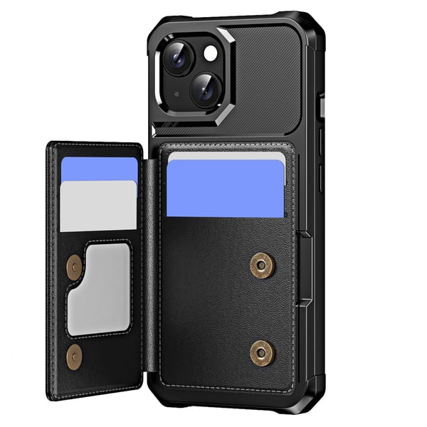 iPhone 13 Kortfodral - Slimmad Design & 4 Kortplatser