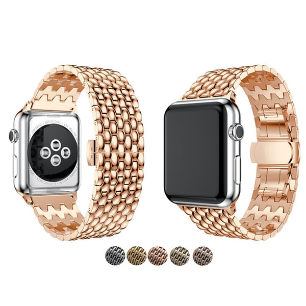 Elegant Länk av Rostfritt Stål Apple Watch 38mm (3/2/1)
