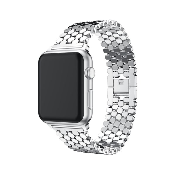 Apple Watch 44mm (4) - L�nk i Rostfritt St�l