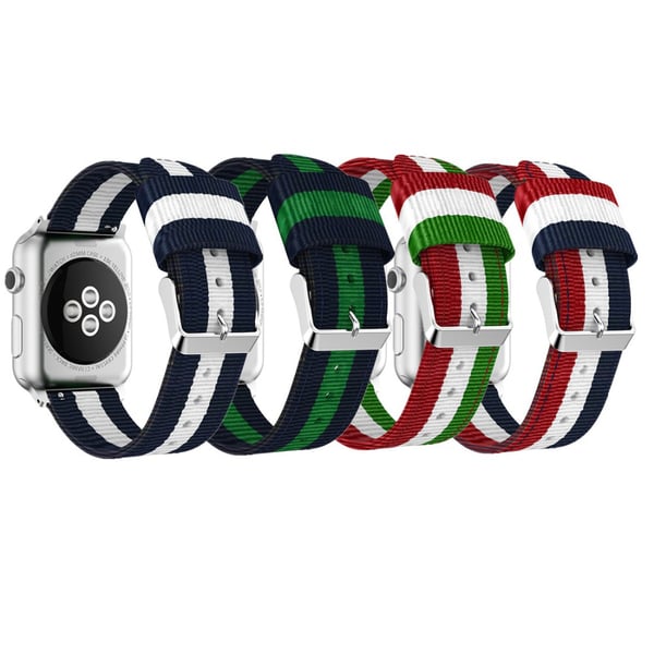 Nylonarmband från LEMAN till Apple Watch 3/2/1 42mm