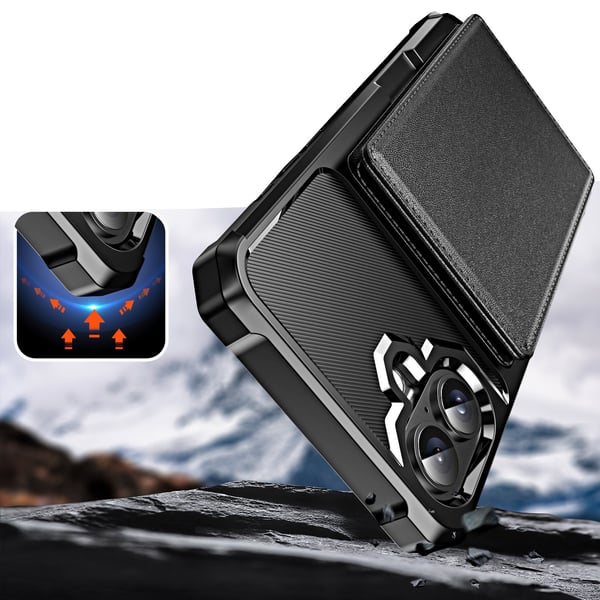 iPhone 16 Plånboksfodral - Slimmat, funktionellt och skyddande