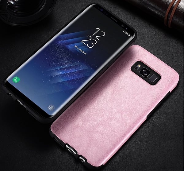 Samsung Galaxy S8+ - NKOBEE Stilrent L�derskal (ORIGINAL)
