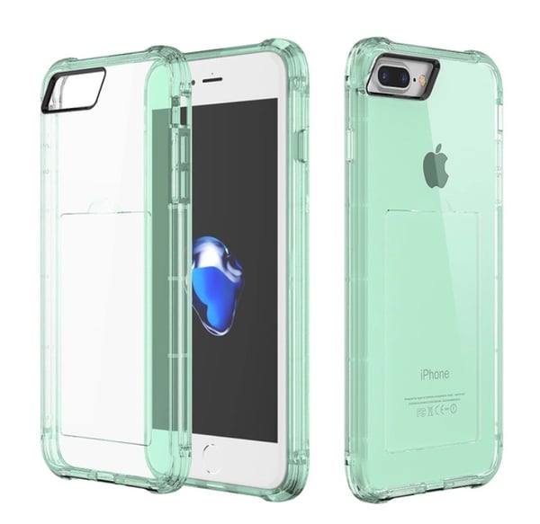 Praktiskt silikonskal med extra tjocka hörn för iPhone 6/6s
