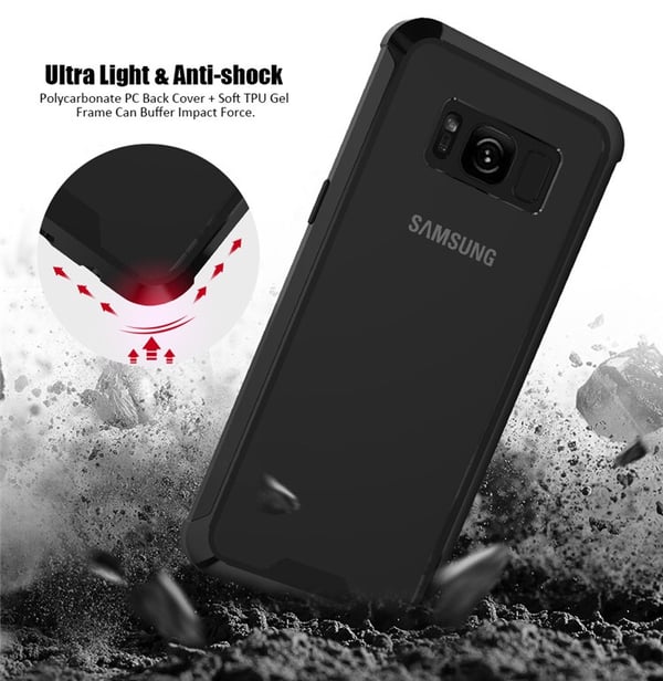 Samsung Galaxy S8 - NAKOBEE Stilrent Skal (ORIGINAL)