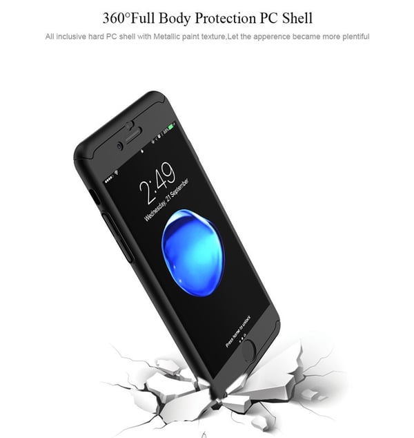 Stilrent Skyddsfodral f�r iPhone 6/6S  (Fram och bak)