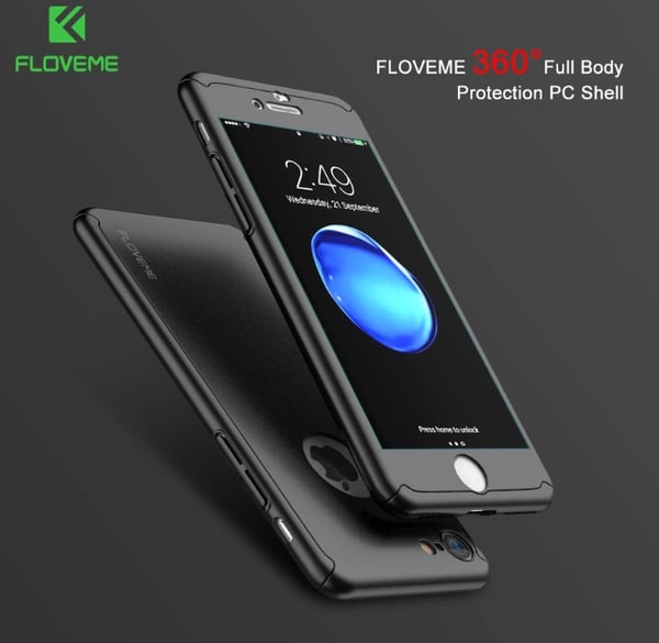 Stilrent Skyddsfodral f�r iPhone 6/6S  (Fram och bak)