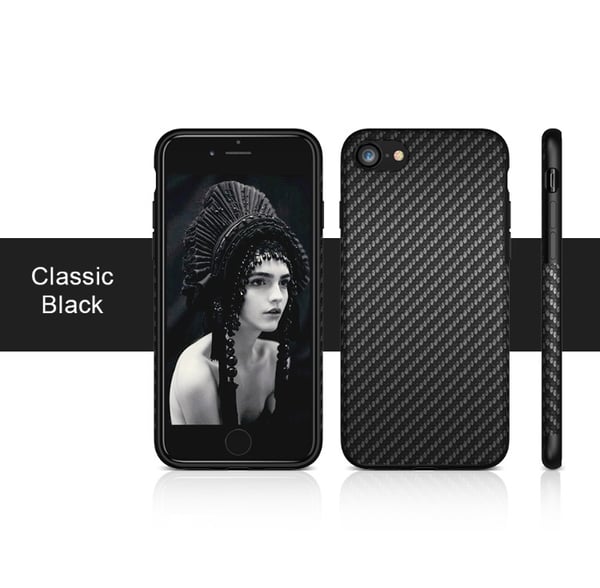 Stilrent skal iPhone 7 PLUS av FLOVEME (CARBON-serie) ORIGINAL