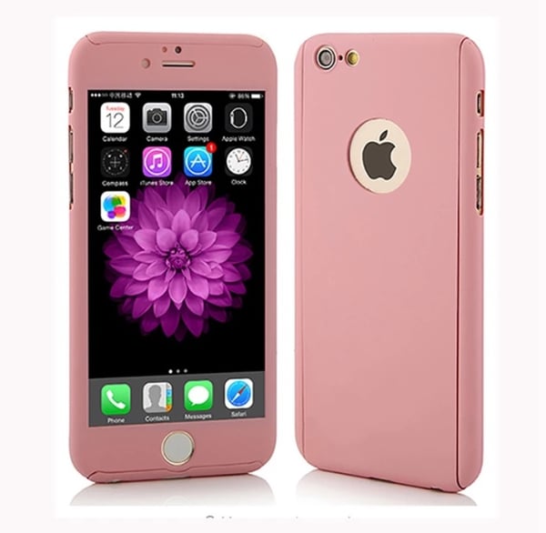 Stilrent Skyddsfodral f�r iPhone 6/6S  (Fram och bak)