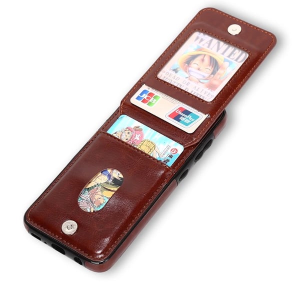 Praktiskt Skal med Kortfack - Samsung Galaxy S8+
