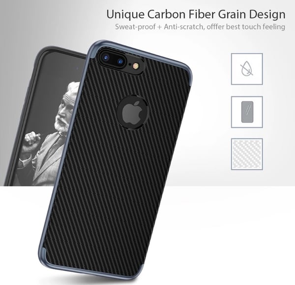 Stilrent skal till iPhone 6/6S PLUS från FLOVEME's CARBON-serie