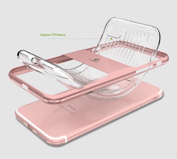 iPhone 6/6S PLUS - FLOVEME Hybridskal med stötdämpning