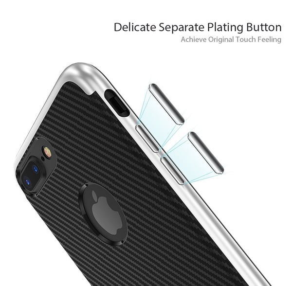 Stilrent skal till iPhone 7 PLUS från FLOVEME's (CARBON-serie)