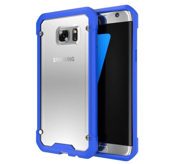 Samsung Galaxy S7 Edge - Praktiskt Stötdämpande skal