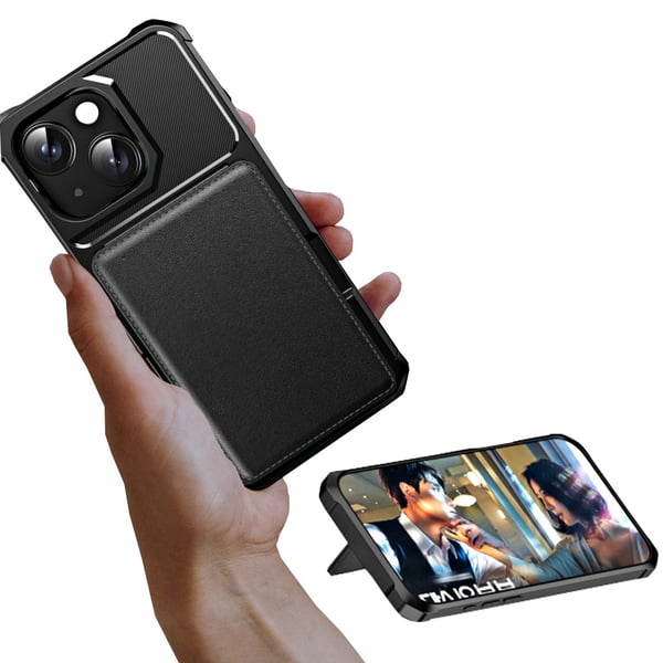 iPhone 13 Kortfodral - Slimmad Design & 4 Kortplatser