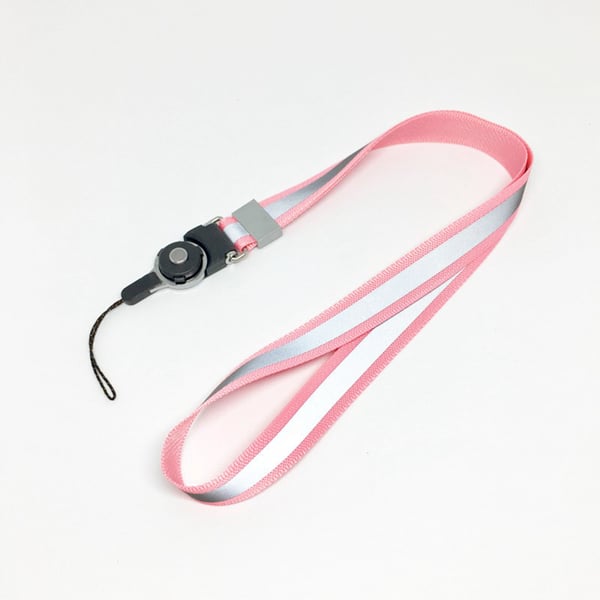 Stilrent Slittåligt Nyckelhalsband/Mobilhållare