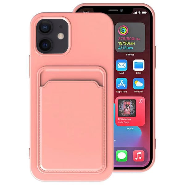 iPhone 11 - Praktiskt Stilrent FLOVEME Skal med Korthållare