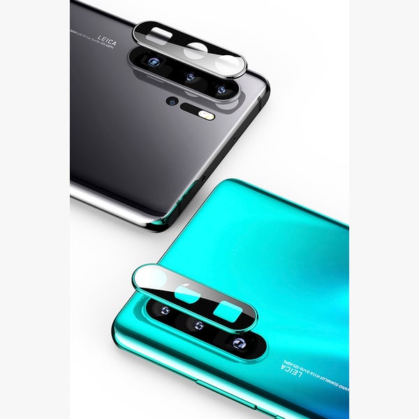 Aluminiumlegeringsram Kameralinsskydd Huawei P30 Pro