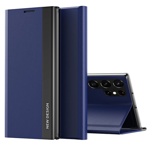 Samsung Galaxy S24 Ultra Fodral - Spegelglans, Kickstand & Skydd