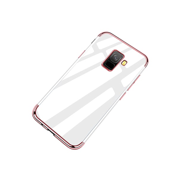 Samsung Galaxy A8 2018 - Electro-Plated Skal av Silikon